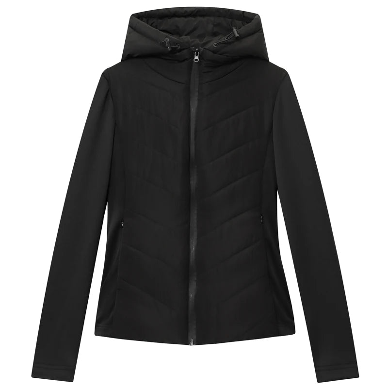 Chaqueta ajustada Cropped Zip