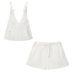 Conjunto top de tirantes con lazo