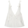Conjunto top de tirantes con lazo